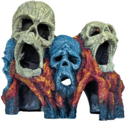 SuperFish | DECO TIKI SKULL | Koponya Tiki dekoráció - 17, 5x 9x15 cm