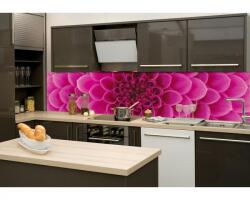DIMEX ART Fototapet pentru bucătărie - dalie roz 260 x 60 cm
