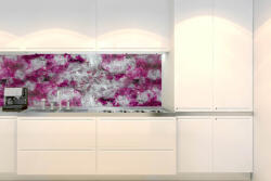 DIMEX ART Fototapet pentru bucătărie - pictură abstractă violet 180 x 60 cm