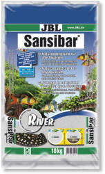 JBL Sansibar RIVER | Könnyű, finom hordozó fekete kövekkel édes- és sósvízi akváriumokhoz és terráriumokhoz - 10 Kg