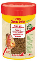 Sera Termék név: Sera Discus Color | Színfokozó granulált táp diszkoszhalak számára - 250 ml / 100 g