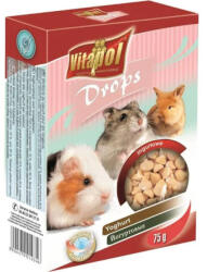 Vitapol Drops | Jutalom falat rágcsálóknak | Joghurtos - 75 g