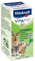 Vitakraft VitaFit C-vitamin csepp | Kiegészítő eleség rágcsálóknak - 10 ml
