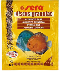 Sera | Discus Granulat | Granulátum | Díszhaltáp - 12 g