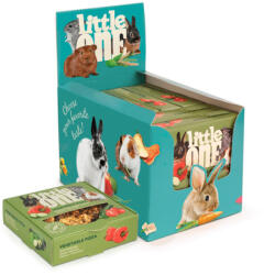 LITTLE ONE zöldséges pizza jutalomfalat kisemlősöknek 55 g