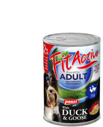 FitActive | konzerv Adult - nedveseledel (kacsa-liba) felnőtt kutyák részére - 415g