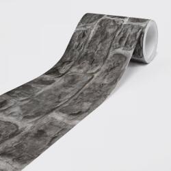 DIMEX ART Bordură autoadezivă din vlies zid de piatră 15 cm x 5 m