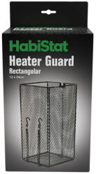 Habistat | Heater Guard Rectangular | Porszórt fémburkolat kerámia hőleadókhoz - 12x24 cm