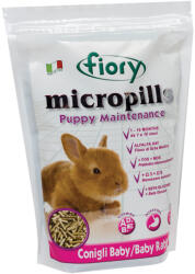 fiory | Micropills Puppy Maintenance (rabbits) | Teljes értékű eledel, bébi törpenyulak számára - 850 g
