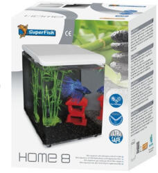 SuperFish | HOME 8 AQUARIUM WHITE | Avárium, fehér színben - 8 L