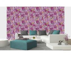 DIMEX ART Tapet vlies de lux patchwork floral roz
