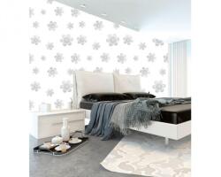 DIMEX ART Tapet vlies de lux flori gri