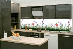 DIMEX ART Fototapet pentru bucătărie - design de pajiște 260 x 60 cm