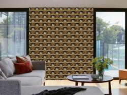 DIMEX ART Tapet vlies de lux ornamente clasice aurii