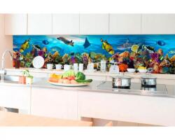 DIMEX ART Fototapet pentru bucătărie - pește în ocean 350 x 60 cm