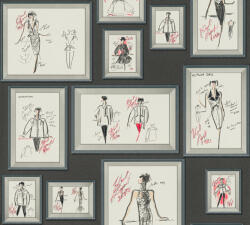 A. S. Création Tapet vlies pentru perete karl lagerfeld 37846-1
