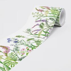 DIMEX ART Bordură autocolantă din vlies flori sălbatice 15 cm x 5 m dimex