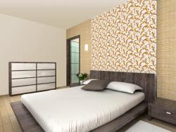 DIMEX ART Tapet vlies de lux ornamente clasice albe