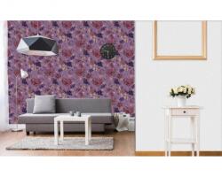 DIMEX ART Tapet vlies de lux motiv violet cu flori