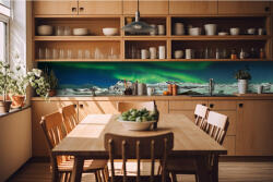 DIMEX ART Fototapet pentru bucătărie - aurora 420 x 60 cm