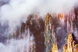 DIMEX ART Fototapetă vlies vârfuri colorate 375 x 250 cm