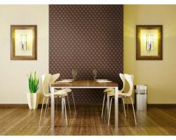 DIMEX ART Tapet vlies de lux cuburi 3d maro verticale