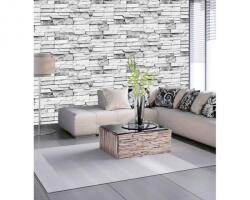 DIMEX ART Tapet vlies de lux placare cu piatră gri - dimex-tapet - 163,06 RON