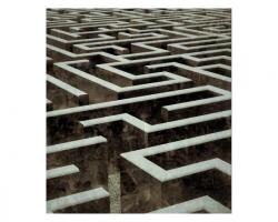 DIMEX ART Fototapetă vlies labirint 3d 225 x 250 cm