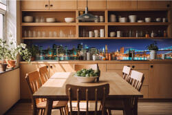 DIMEX ART Fototapet pentru bucătărie - manhattan 420 x 60 cm