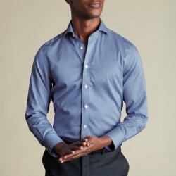 Charles Tyrwhitt Spread Collar Non-Iron Shirt - Royal Blue - Extra Slim fit | 39 | 84 (P59025)