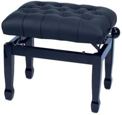  Gewa Deluxe XL fekete magasfényű zongora pad