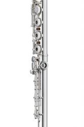 Pearl 665RE fuvola, ezüst fej, nyitott