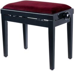 Soundsation SBH-104V-BK - Állítható magasságú fényes felületű zongorapad - hangszertar