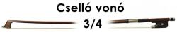 Hora Student Cselló Vonó 3/4 Ac100-34 - hangszertar