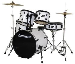 Ludwig Accent Drive Set - LC1758 White