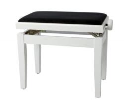  Gewa zongora pad fehér magasfényű
