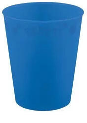  Kék Bright Blue micro prémium műanyag pohár 250 ml (PNN96692) - csucsajandek