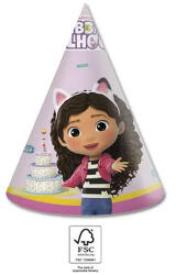 Gabi babaháza Friends parti kalap, csákó 6 db-os FSC (PNN95762) - csucsajandek