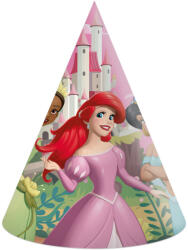 Disney Hercegnők Create Your World parti kalap, csákó 6 db-os FSC (PNN97257) - csucsajandek
