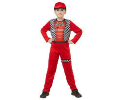  Autóversenyző Driver jelmez 130/140 cm (MLG402534)