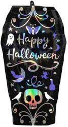  Halloween Coffin fólia lufi 68 cm (DPA4316275) - csucsajandek