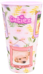 Állatos Cutiez 3D hatású műanyag pohár 480 ml (ARJ074753B) - csucsajandek