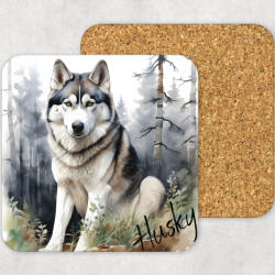 csucsajandek Poháralátét - Husky (CSW566006)