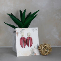 csucsajandek Különleges gyurma fülbevaló (CSW383461)