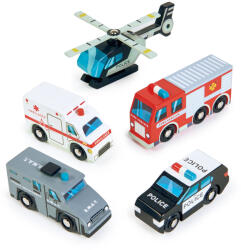 Tender Leaf Toys Vészjárgányok / Emergency Vehicles (TL8662)