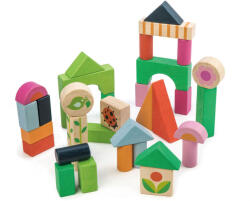 Tender Leaf Vidéki hangulatú építőkockák / Courtyard Blocks (TL8462)