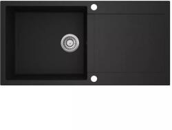 Evido Cubo XL 6S Silgranit mosogató, forgatható kivitel, két furattal /antracit/ (CUBO XL 6S ANTRACIT)