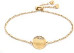 Calvin Klein Brățară decentă cu cristal placată cu aur 35000135