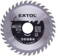 Extol Craft körfűrészlap, keményfémlapkás, 115×22, 2mm, T36 (19102)