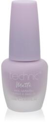 Technic Cosmetics Matte Nail Varnish hosszantartó körömlakk matt hatással árnyalat Lavender 12 ml